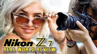 Nikon Z7 Real World Review vs D850 vs Sony a7R III vs Canon EOS R [upl. by Adgam838]