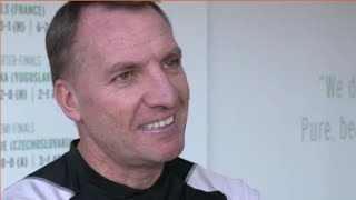 Brendan Rodgers interview quot we are still in a very good position quot [upl. by Miru]