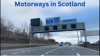 Motorways in Scotland [upl. by Mourant]