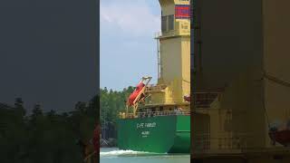 CAPE FAWLEY ship containership shipspotting cargoship [upl. by Dafodil]