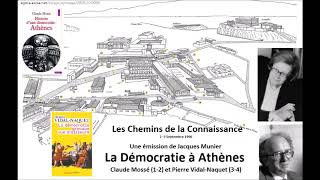 34 Démocratie antique à Athènes avec Claude Mossé et Pierre VidalNaquet 1996 France Culture [upl. by Yotal]