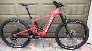 2024 Santa Cruz Heckler 9 C R MX EMountain Bike Large FOR SALE WaterBear Cycles [upl. by Dodie]