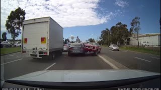 Australian Car Crash  Dash Cam Compilation 25 [upl. by Bartosch]