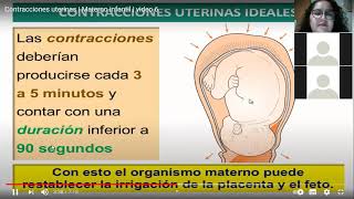 PSICOPROFILAXIS OBSTETRICA  SEGUNDA SESION CONTRACCION UTERINA [upl. by Bridgette]