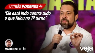 Matheus Leitão analisa a participação de Boulos em live de Marçal  Os Três Poderes [upl. by Gensmer]