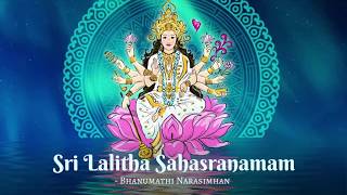 Sri Lalitha Sahasranamam  ललिता सहस्त्रनाम  Bhanu Didi Chants  Devi Chants Art of Living [upl. by Nnahtur989]