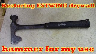 Restoring Estwing drywall hammer [upl. by Bergstein]