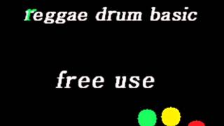 Reggae Drum Loop Beat 80 BPM Bass Guitar Practice Track Instrumental [upl. by Aretahs]