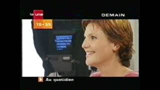 RTBF La Une  28 Août 2005  Séquence  JT  Météo  Studio 1 Weekend Partiel [upl. by Leinahtam389]