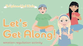 Lets Get Along Mindful Meditation Activity Focusing On Getting Along With Others  For Kids [upl. by Lund]