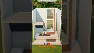 eapartner  Platform staircase ideas  The Sims 4 ASMR speedbuild No cc thesims4 sims4 shorts [upl. by Snashall157]