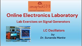 Online Electronics Laboratory  Signal Generator LC Oscillators0 [upl. by Valentine]