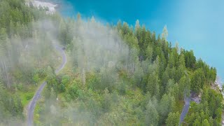 SWITZERLAND  Oeschinensee Lake  Drone shots DJI mini 3 pro Cinematic Shots 4K [upl. by Dranyar727]