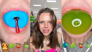 💖 TikTok POVS 💖 ASMR Satisfying Eating  Kaitlin Autumn Monique  POVs Tiktok 2024 16 [upl. by Derfniw]