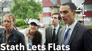 Stath Experiences Flat Hunting for the First Time  Stath Lets Flats  Comedy with Jamie Demetriou [upl. by Yerfej]