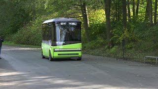 Katowice testują autonomiczny autobus 30102023 [upl. by Ystap903]