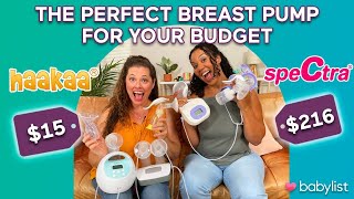 Best Breast Pumps At Every Budget haakaa spectra amp more  Babylist [upl. by Allred195]