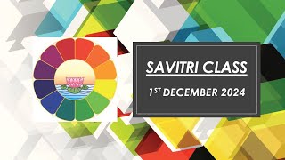 Savitri Adhyayan 1st December 2024 [upl. by Namialus]