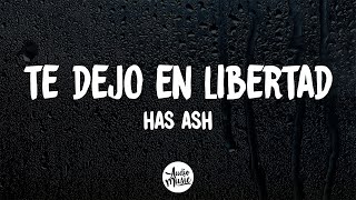 Te Dejo en Libertad Letra  HAASH [upl. by Arratal]