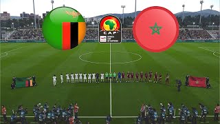 ZAMBIA vs MOROCCO  AFRICA CUP OF NATIONS 2023 [upl. by Gant]