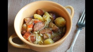 HIT Wiejski Kociołek  chłopski garnek z kapustą  Cabbage Sausage and Potato Soup  MajkelGotuje [upl. by Annaigroeg792]