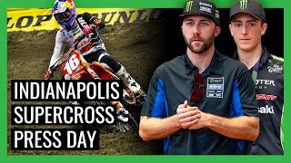 Eli Tomac Cameron McAdoo amp More Preview 2024 Indianapolis SX [upl. by Eniac374]