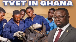 Technical and Vocational Education and Training TVET in Ghana with Dr Fred Kyei Asamoah Ag Dir [upl. by Yojenitsirk919]