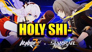 ITS HAPPENING  HONKAI IMPACT 3rd AND HONKAI STAR RAIL COLLAB WHAT THE F  Unreal Dreamer Reaction [upl. by Akeyla780]