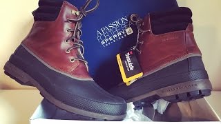 Sperry Cold Bay Boots Unboxing amp Preview [upl. by Qerat]