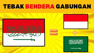 Tebak Bendera Negara yang Digabung  Uji Wawasanmu di Gabungan Bendera [upl. by Kellda]