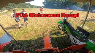 FCA Motocross camp 2024  Time Trials [upl. by Selwin]