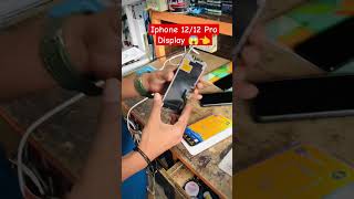 Iphone 1212 Pro 😱👈 New Display iphone mobilerepair [upl. by Cuthbert]