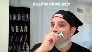 Merkur Futur Adjustable Safety Razor Shave and Review [upl. by Charmain]