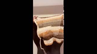 How to Wear a Mesh Crochet Head Wrap  How to Tie a Head Wrap for Beginners [upl. by Lasko]