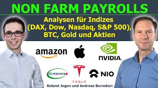 USArbeitsmarktdaten NFP und Aktien der Woche Nio Tesla Nvidia Super Micro Volkswagen Zscaler [upl. by Sharma]