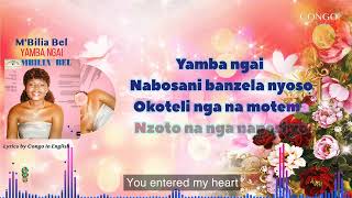 Mbilia Bel  Yamba Nga Lyrics with English subtitles [upl. by Adniles]