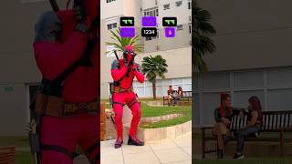 Tutorial com Deadpool ​⁠maycabrasil ​⁠Dudadancer tutorial deadpool funny humor [upl. by Kennard765]