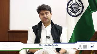 Jyotiraditya Scindia Steel Minister Speech at Metalogic PMS National Conference [upl. by Dustman936]