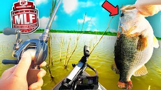 1v1v1v1 BIG BASS Fishing Tournament on TEXASS BEST LAKE I WON [upl. by Tyoh]