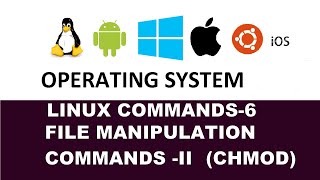 Execute File Manipulation Commands  Practical 7 chmod command [upl. by Ennovy]