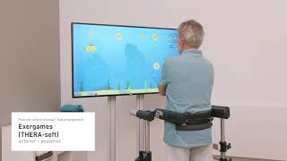 Postural control training Exergames THERAsoft [upl. by Adnohsor]