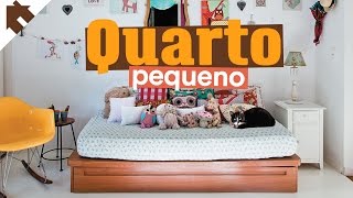 9 DICAS PARA DECORAR QUARTO PEQUENO [upl. by Larret]