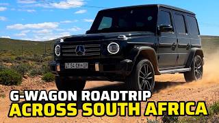 Driving a Mercedes GWagon from Jhb to Cape Town  The Ultimate Road Trip Yes I went OffRoad [upl. by Eicats]