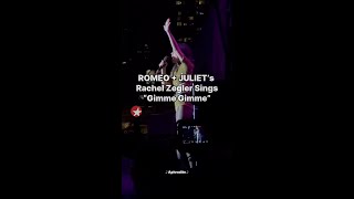 Rachel Zegler Sings Gimme Gimme amp Juliet Style [upl. by Arlene861]