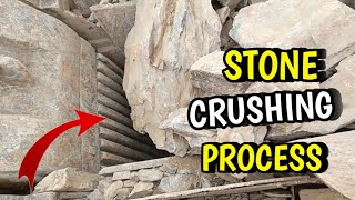 Quarry Primary Rock CrusherMachine Hazemag ImpactCrusherRebel asmr automobile stonecrusher 🔨🔨🛠🛠 [upl. by Delisle]