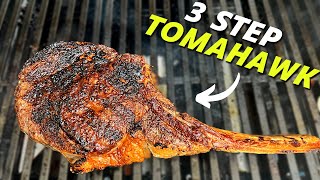 How to cook a Perfect Tomahawk Ribeye Steak [upl. by Jemina]