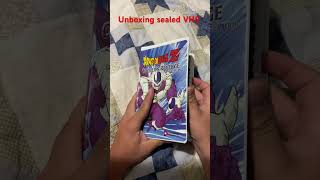 Unboxing sealed dragon Ball Z coolers revenge VHS tape ￼ [upl. by Aihsein]