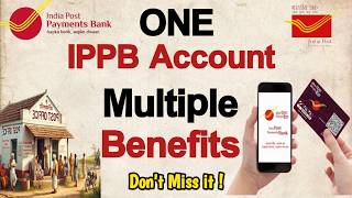 IPPB Premium Account Details in Telugu  One AC  Multiple Benefits  IPPB AC Bnefits  PostOffice [upl. by Marva12]