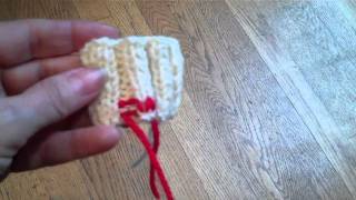 Weaving Yarn Tails in Ribbing  Tip of the Week 02 17 12 [upl. by Garihc229]