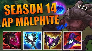 S14 NEW BEST BUILD AP MALPHITE SUPPORT [upl. by Lasala]